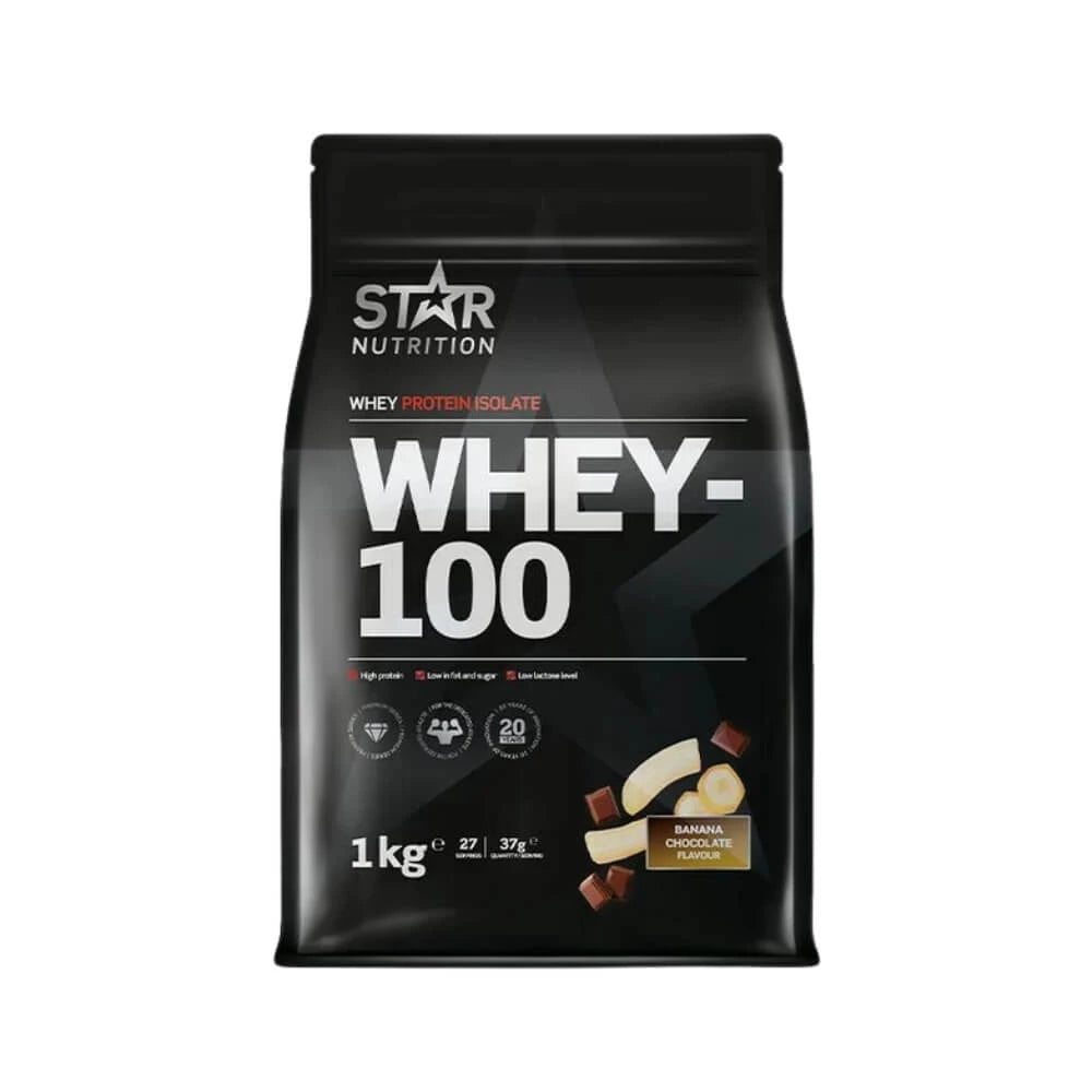 Star Nutrition Whey-100 Myseprotein 1 kg