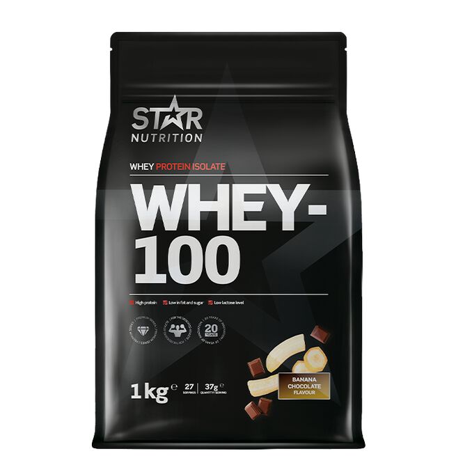 Star Nutrition Whey-100 Myseprotein 4 kg myseprotein