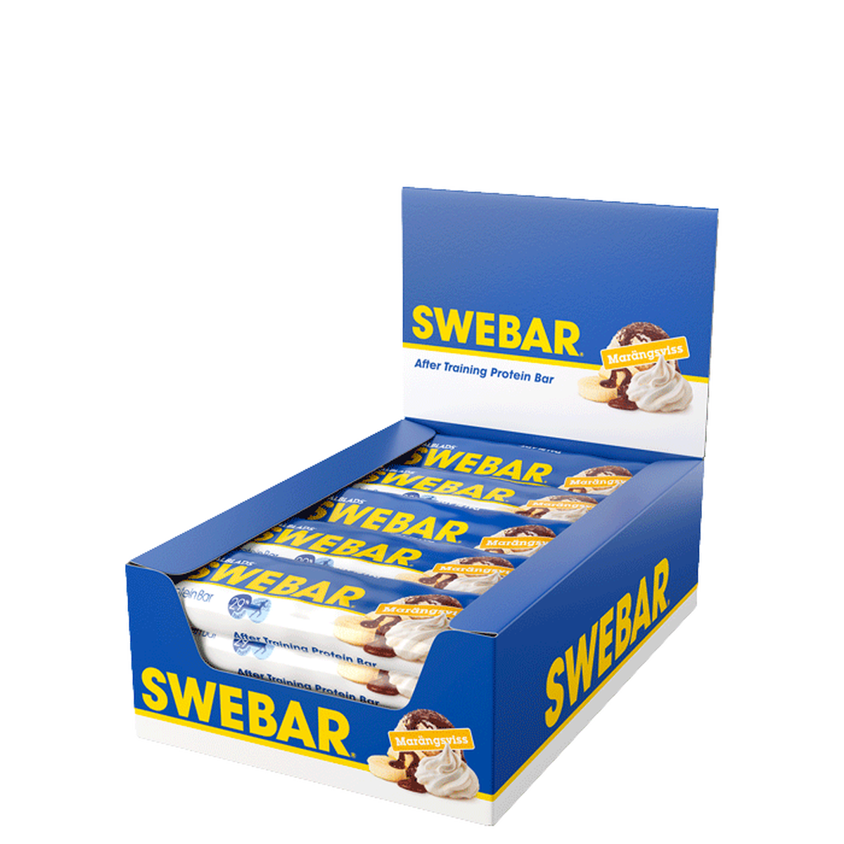 Swebar proteinbar Marängsviss 15 x 55 g
