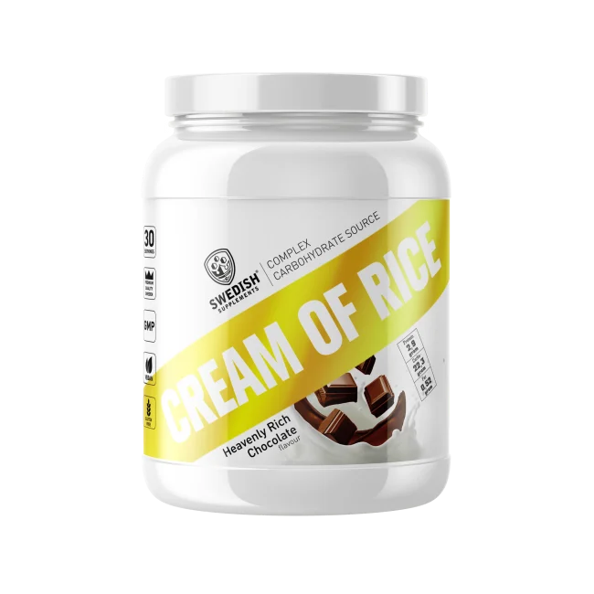 Swedish Supplements Cream of Rice 1000 g, Heavenly Rich Chocolate, karbohydratpulver