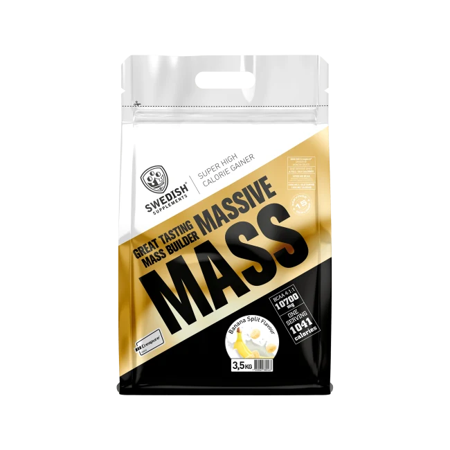 Swedish Supplements Massive Mass 3,5 kg gainer, Banana Split