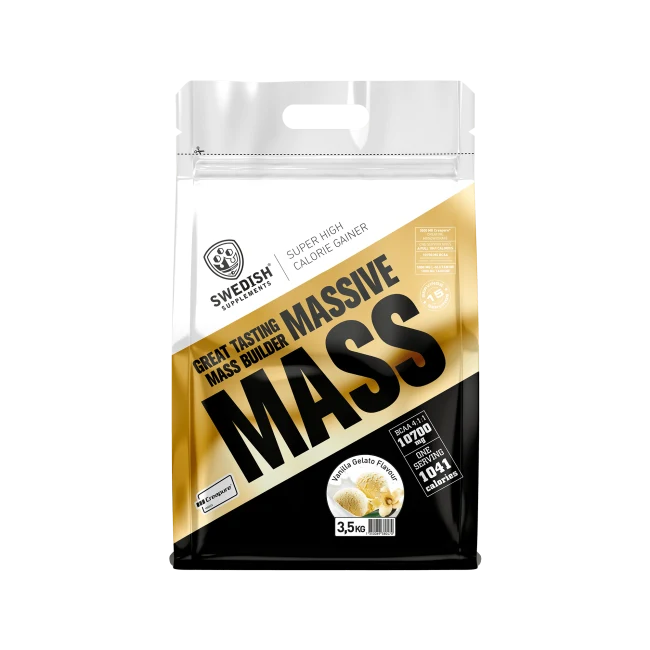 Swedish Supplements Massive Mass 3,5 kg gainer, Vanilla Gelato Cream