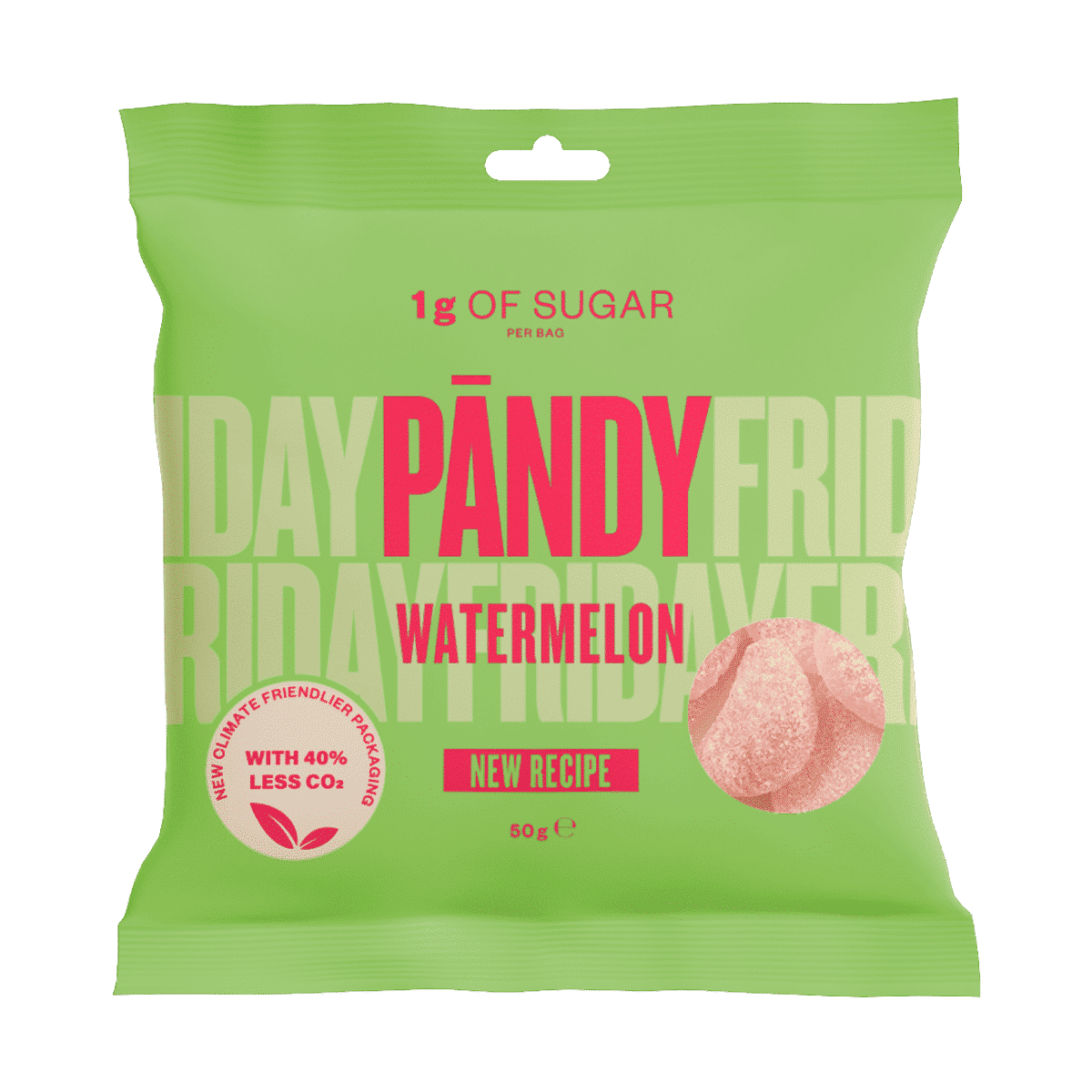 Pandy Candy, 50g x 14stk, Watermelon