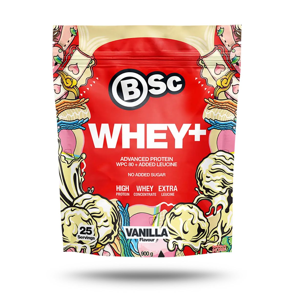 BSC Whey Protein, 900g, Vanilla