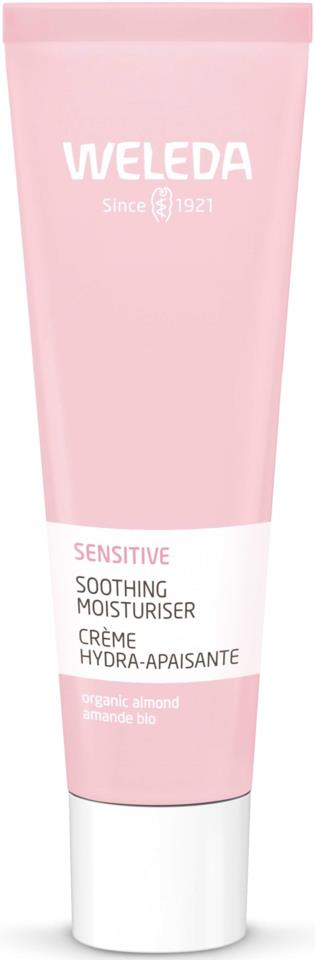 WELEDA SENSITIVE SOOTHING MOISTURISER & LIGHT