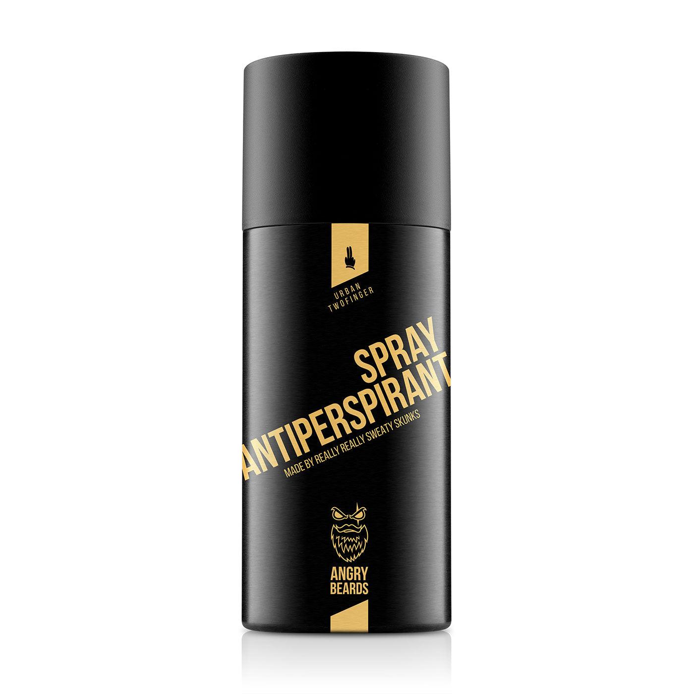 Angry Beards Antiperspirant Spray Urban TwoFinger 150ml | Deodorant | Angry Beards | JK SHOP | JK Barber og herre frisør | Lavepriser | Best