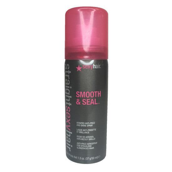 Sexyhair Smooth & Seal Spray Mini | Varmebeskyttelse | Sexyhair | JK SHOP | JK Barber og herre frisør | Lavepriser